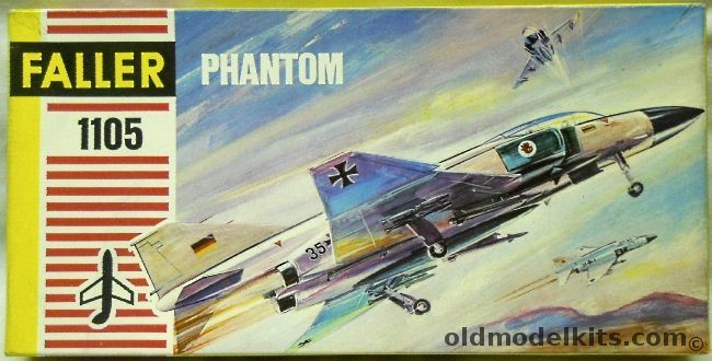 Faller 1/100 F-4 Phantom II - Luftwaffe, 1105 plastic model kit